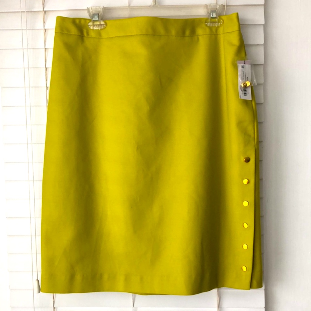 Worthington Skirt Lime Green Sz 2p New With Tag